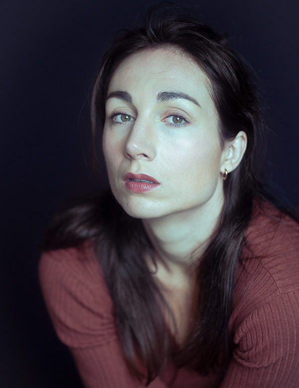 Vrouwelijk model met bruin haar Susan J.