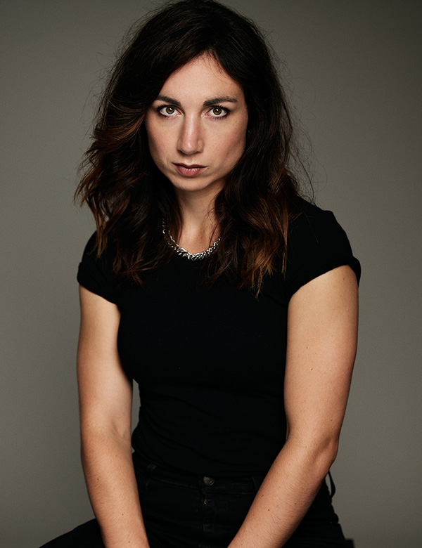 Vrouwelijk model met bruin haar Susan J.