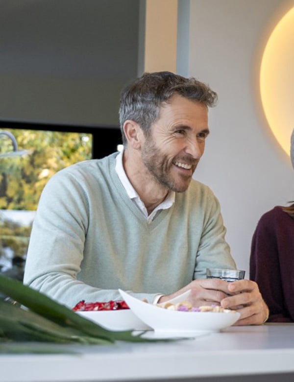 mannelijk model met donker haar Wim P.