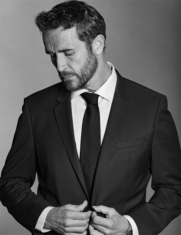 Mannelijk model met grijs haar Wim P.