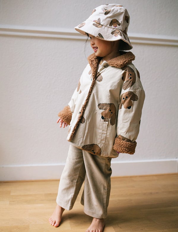 Kindermodel met zwart haar Feli