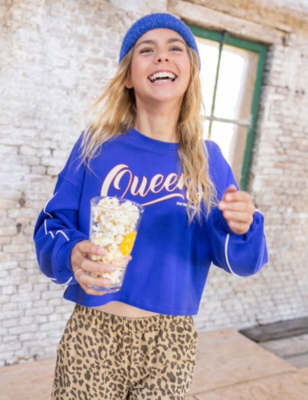 Kindermodel met lang blond haar Sophie K.