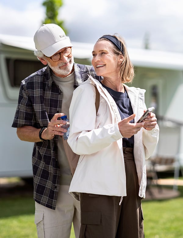 Modelllenkoppel Caroline en Peter