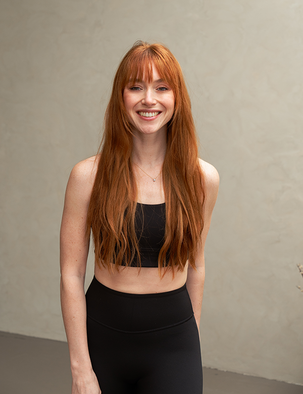 Vrouwelijk model met rood haar Ilse