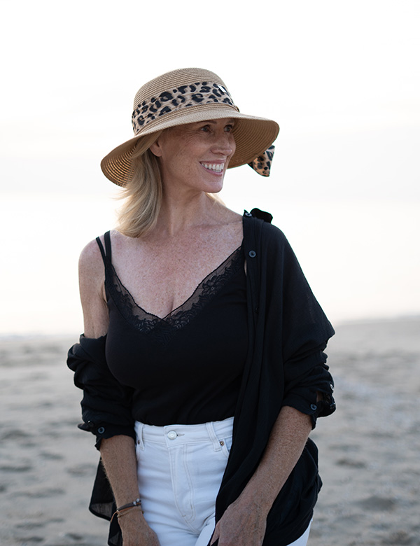 Vrouwelijk model met sproetjes Nancy H.