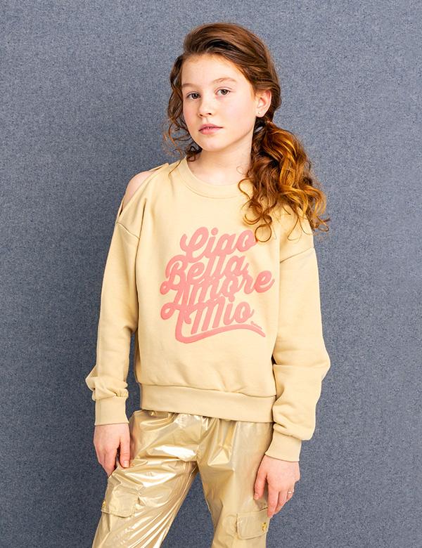 Kindermodel met rossig haar Quinthe