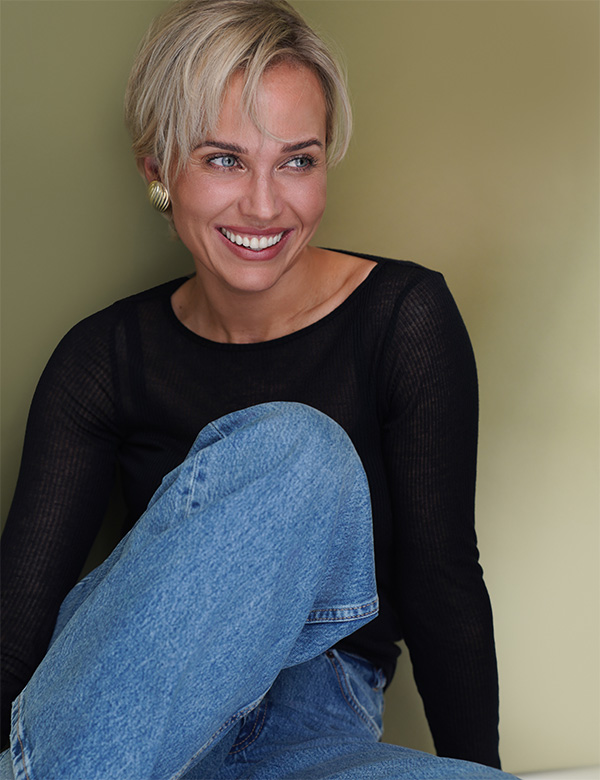 Vrouwelijk model Amber R.