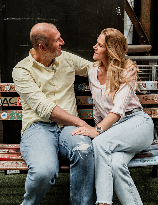 modellen koppel Shiela & Vincent.