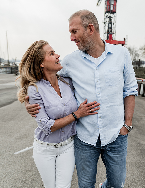modellen koppel Shiela & Vincent.