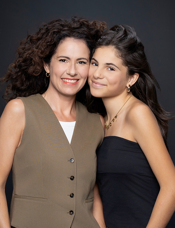 Modellengezin familie machado