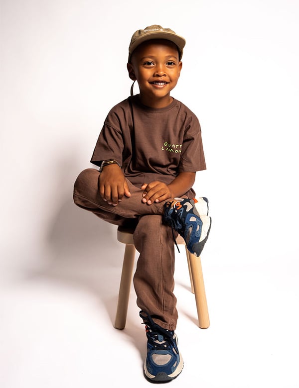 Kindermodel kort haar Maison