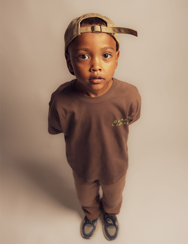 Kindermodel kort haar Maison