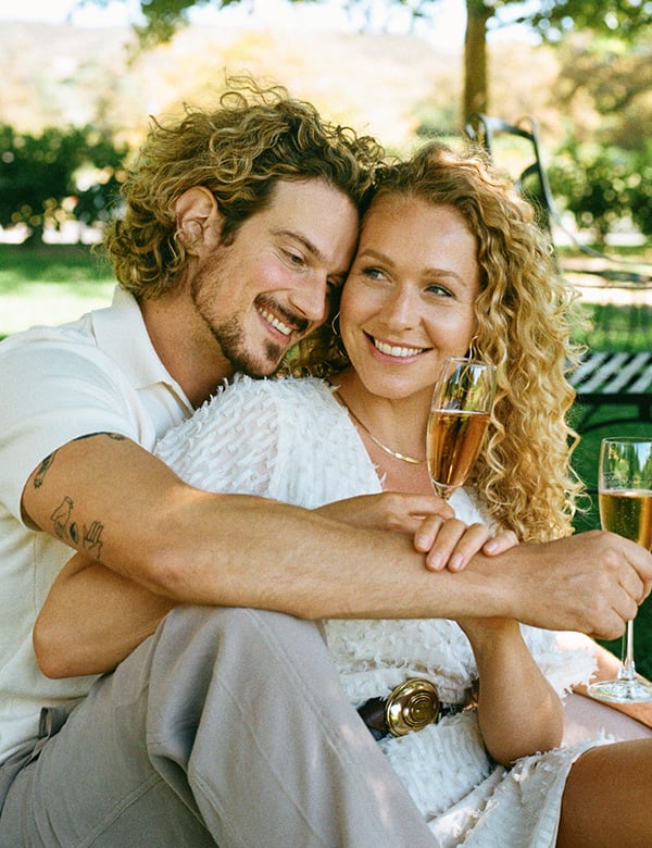 Modellen koppel laila & timo