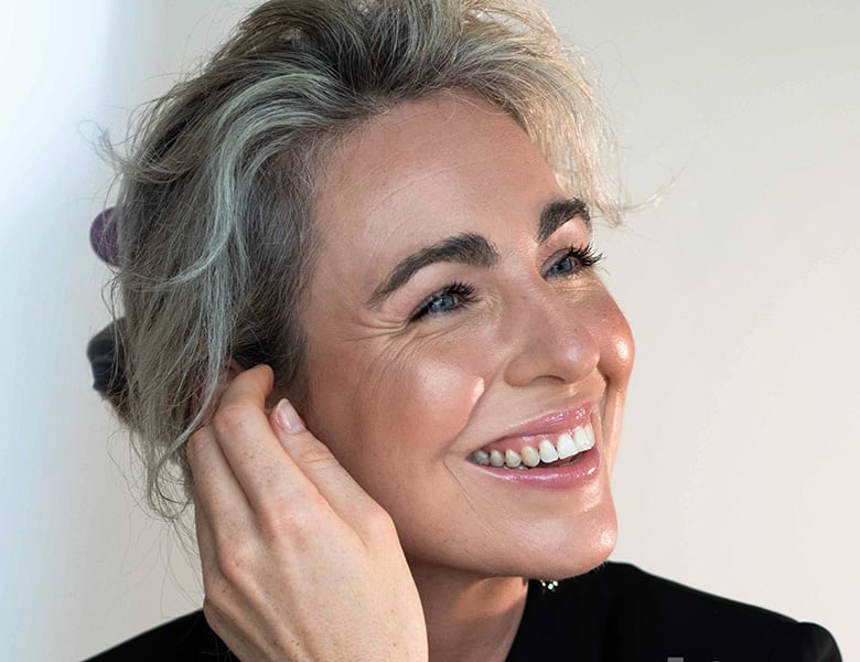 Vrouwelijk model Vienne W.