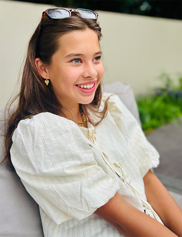 Vrouwelijk model Eloise M.