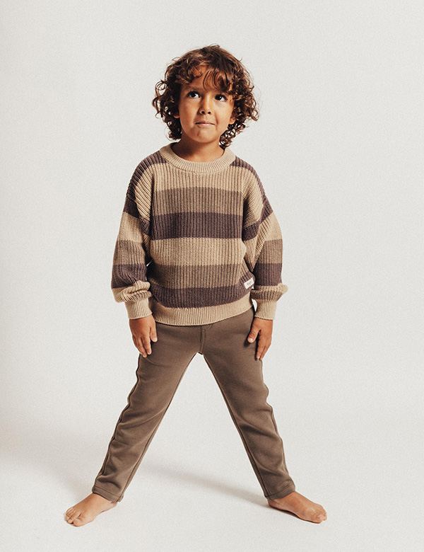 Kindermodel met bruin haar Zayn