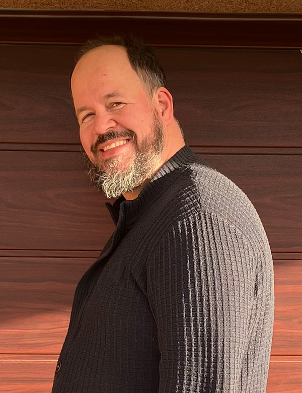 Mannelijk model met baard Bert