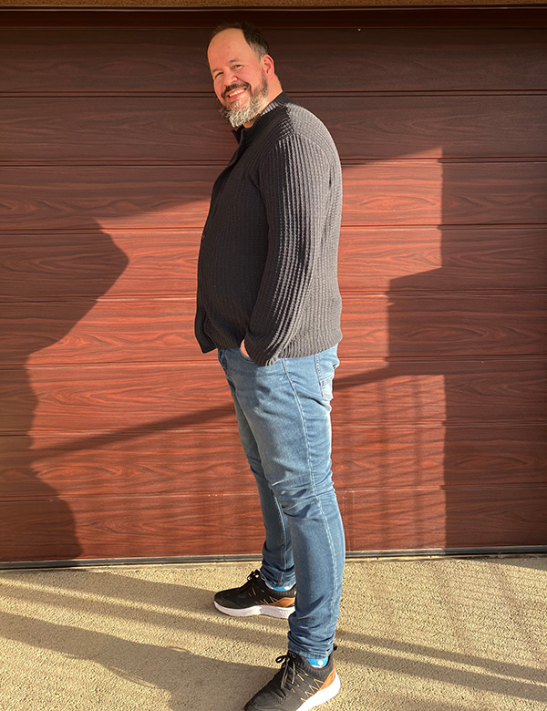 Mannelijk model met baard Bert