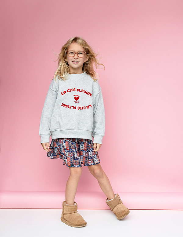 Kindermodel met blond haar Coco