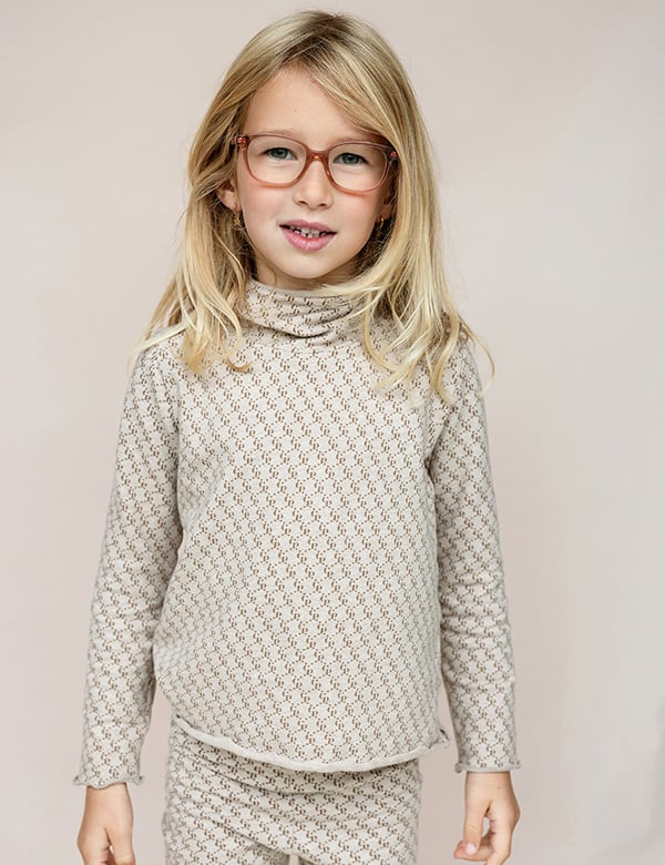Kindermodel met blond haar Coco