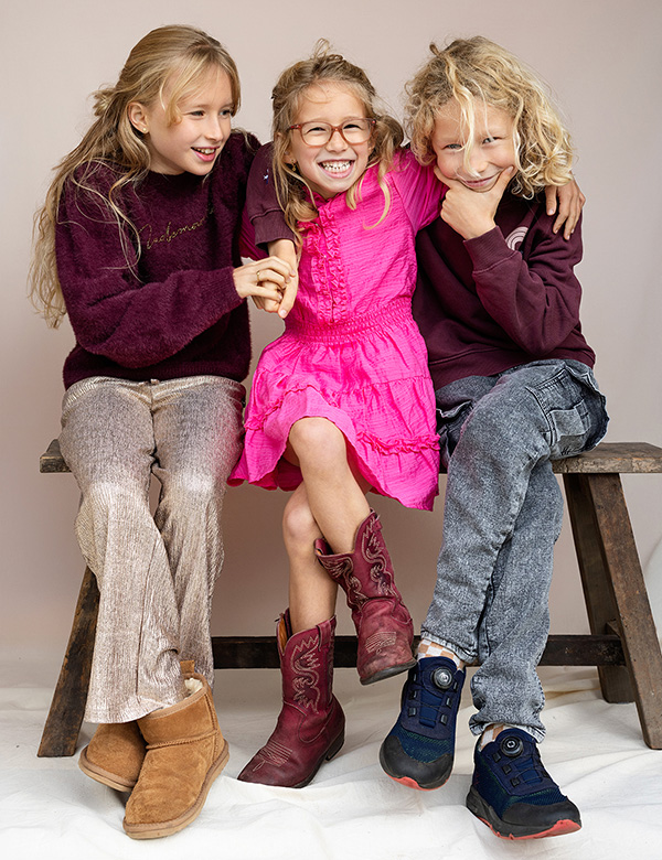 Kindermodel met blond haar Coco