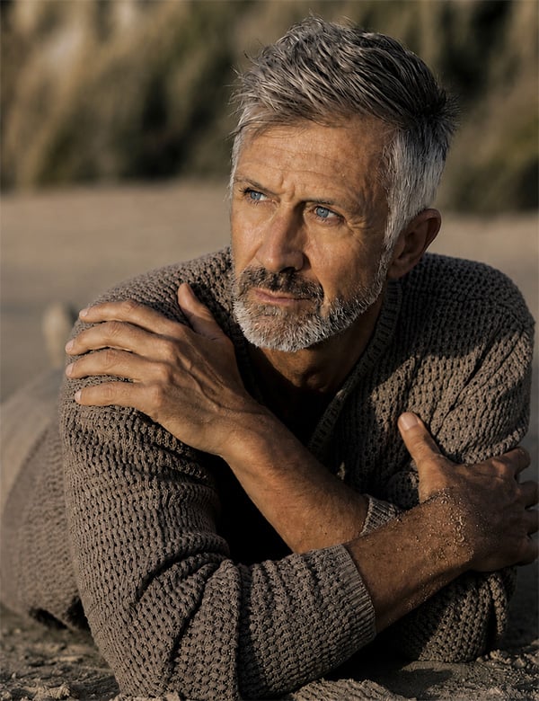 Mannelijk model Jan V.