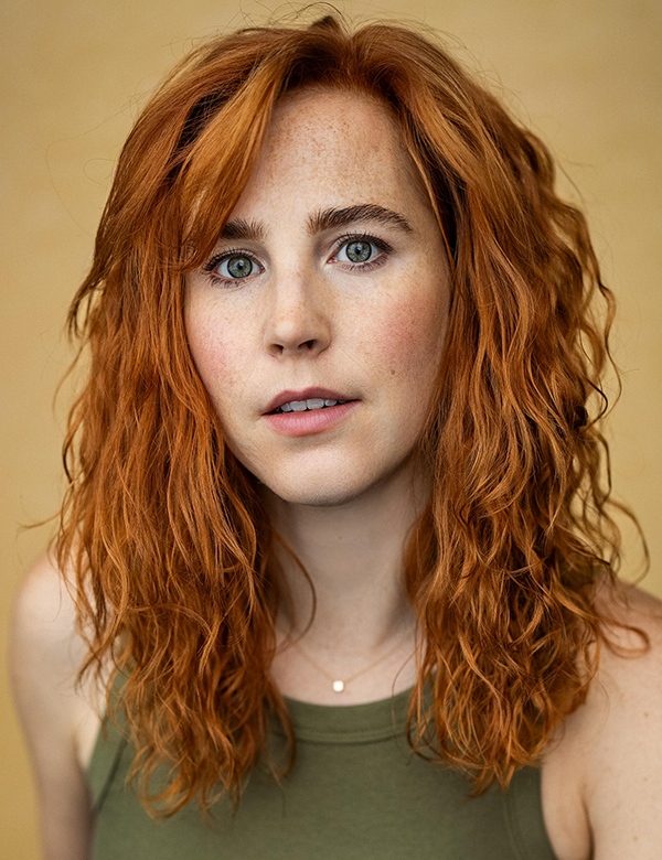 Vrouwelijk model Sanne Be.