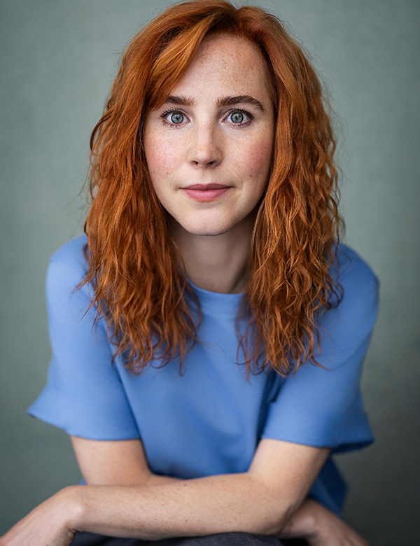 Vrouwelijk model Sanne Be.