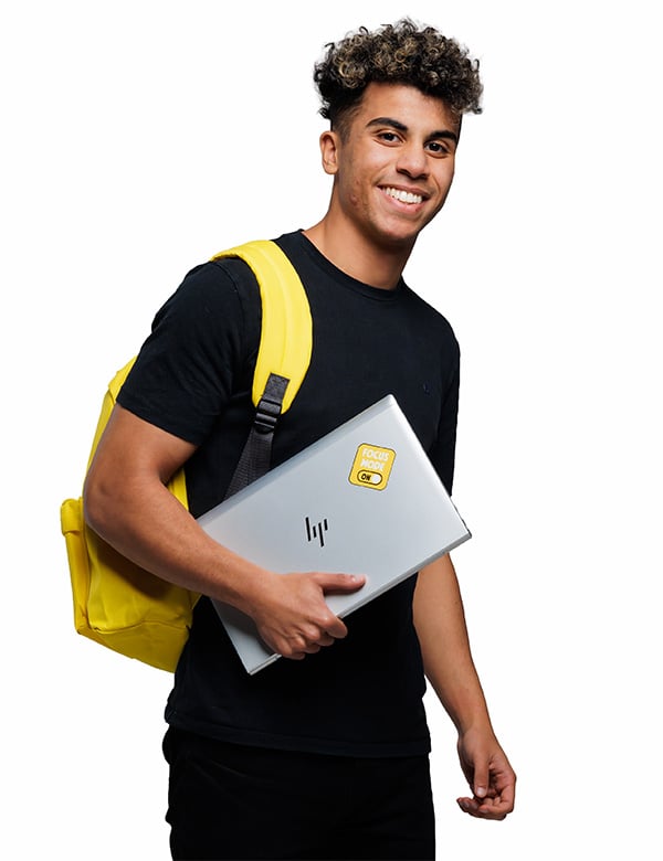 Mannelijk model Yassin S.