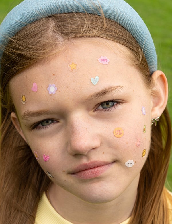 Kindermodel met rossig haar Amy