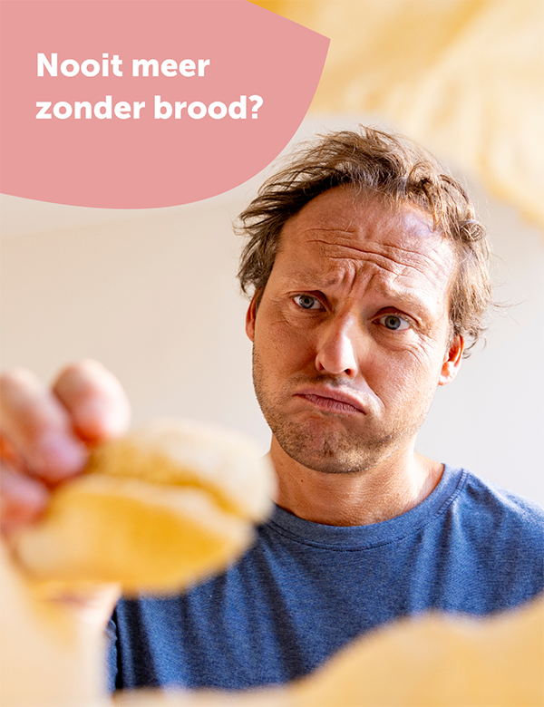 Mannelijk model met blond/bruin haar Floris M.