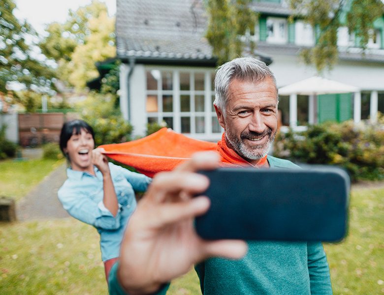 Modellen koppel Petra & Jan.