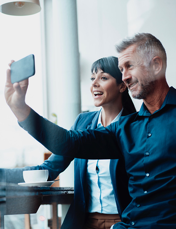 Modellen koppel Petra & Jan.