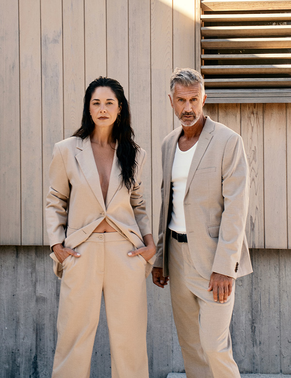 Modellen koppel Petra & Jan.