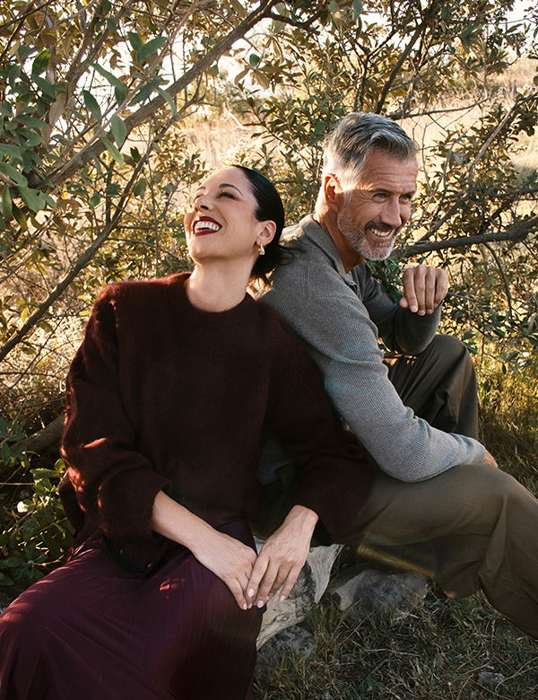 Modellen koppel Petra & Jan.