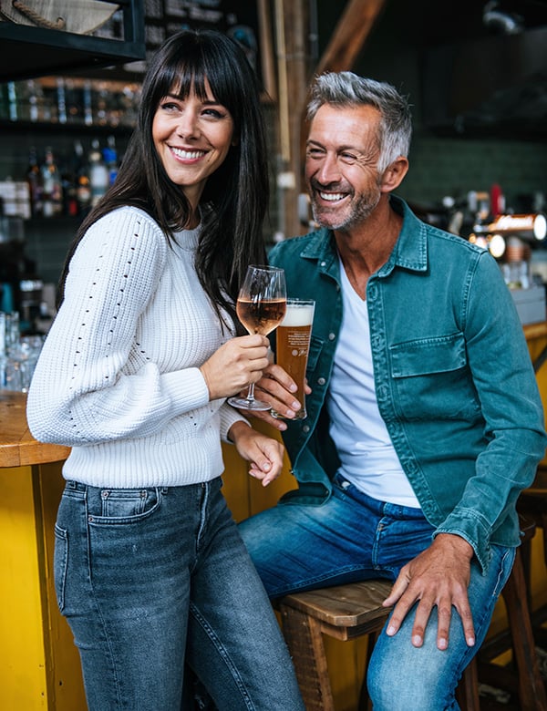 Modellen koppel Petra & Jan.