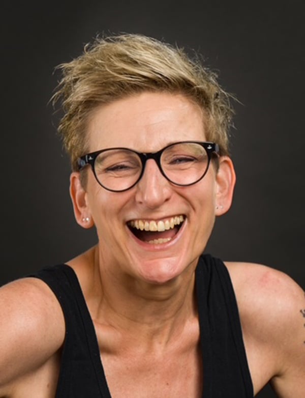 Vrouwelijk model anja v.
