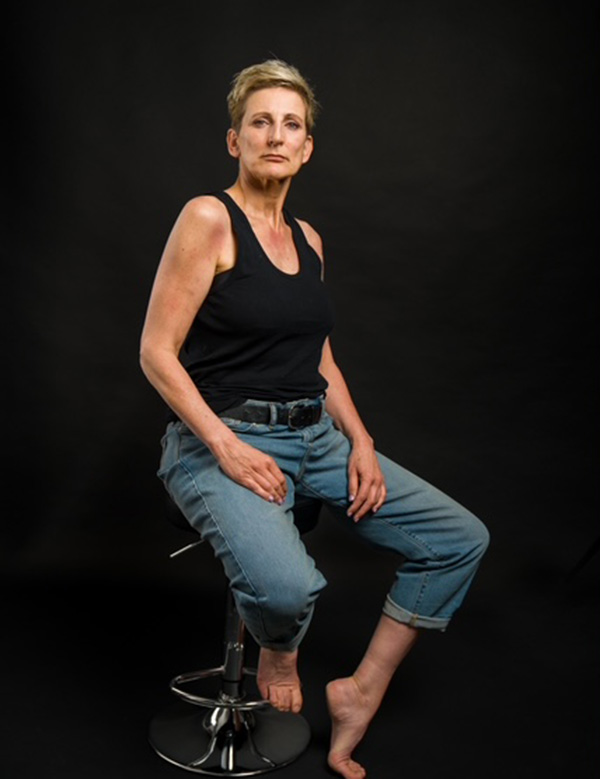 Vrouwelijk model Anja V.