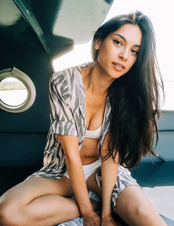 Vrouwelijk model Claudia O.