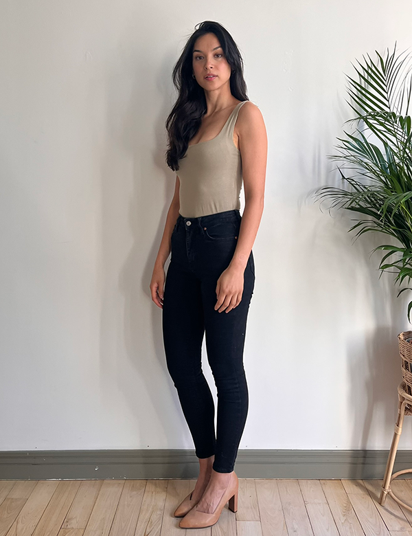 Vrouwelijk model Claudia O.