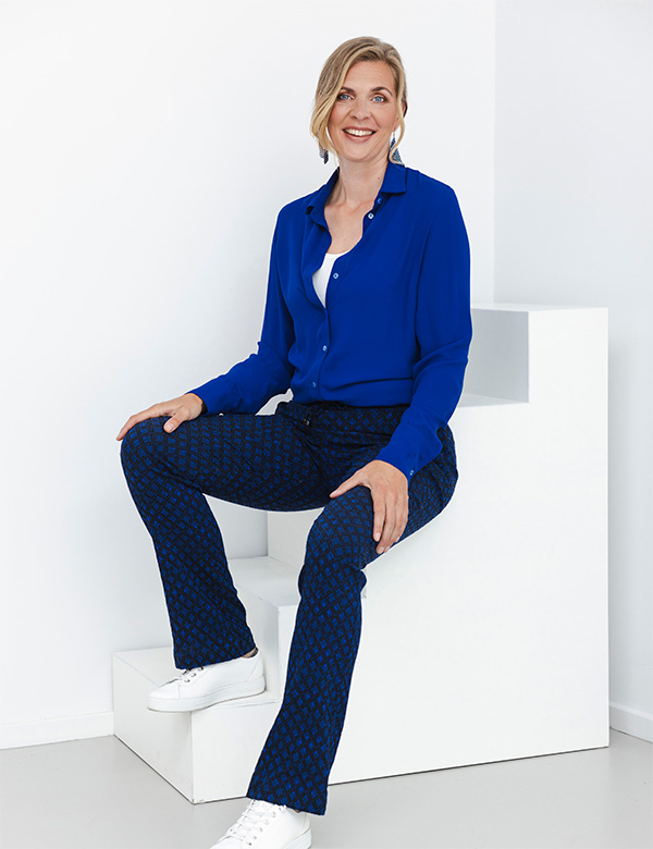 Vrouwelijk model Getty K.