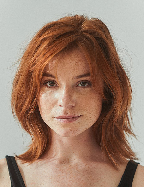 Vrouwelijk model Luca Ho.