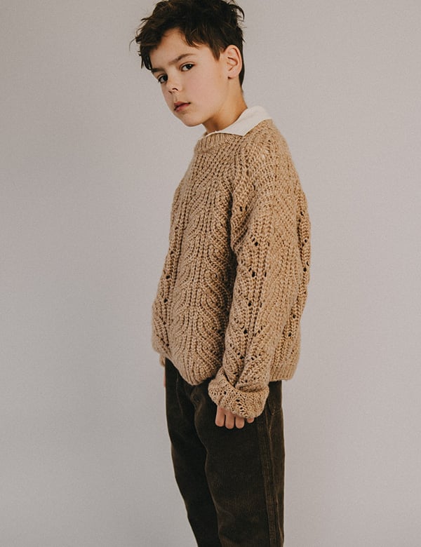 jongens kindermodel met donker haar Morris H.