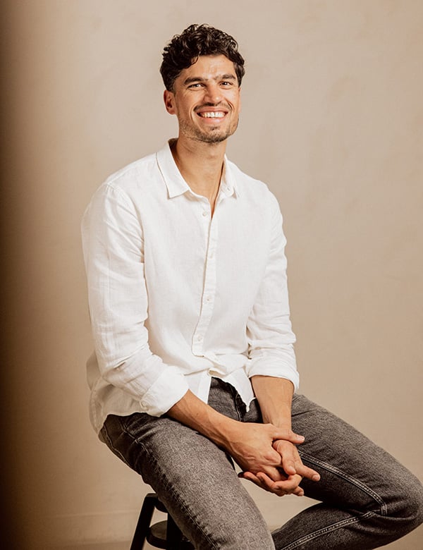 Mannelijk model Stefan W.
