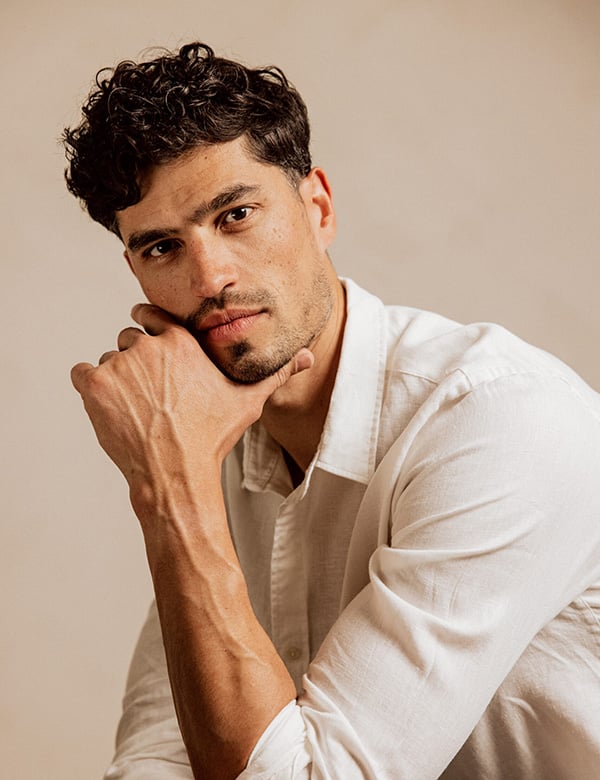 Mannelijk model Stefan W.