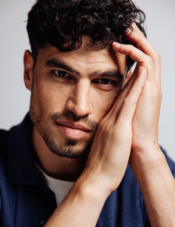 Mannelijk model Stefan W.