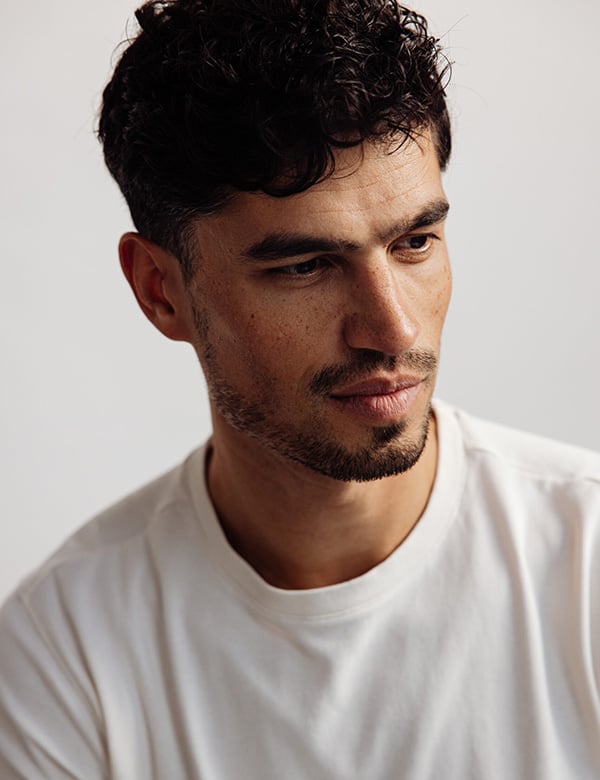Mannelijk model Stefan W.