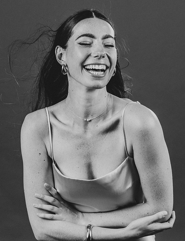 Vrouwelijk model Leonie B.