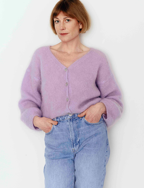 vrouwelijk model met rossig haar Lin H.
