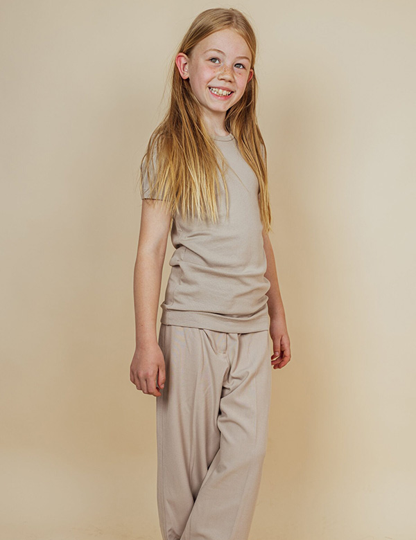 Kinderlijk model met blond/rossig haar en blauw-groene ogen Lise S.